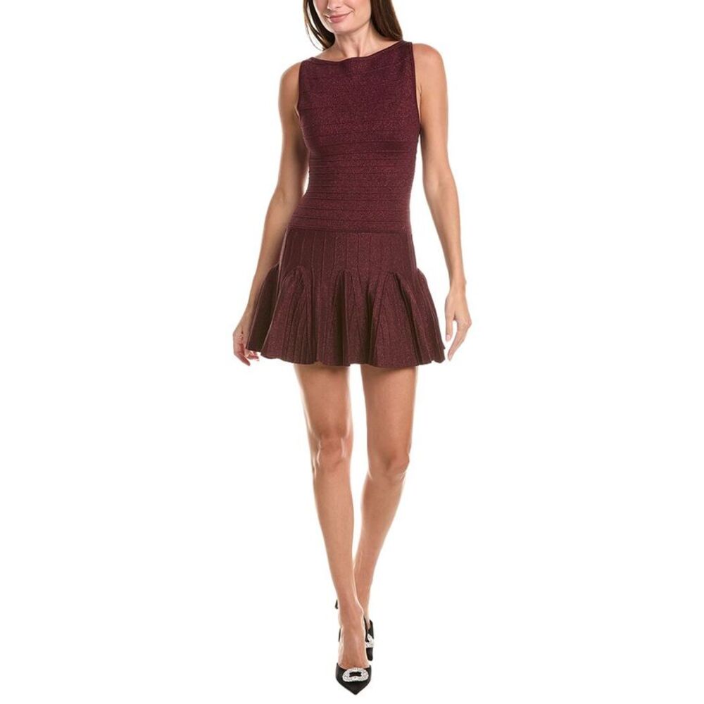 Retrofête Womens  Audrina Knit Dress, Red